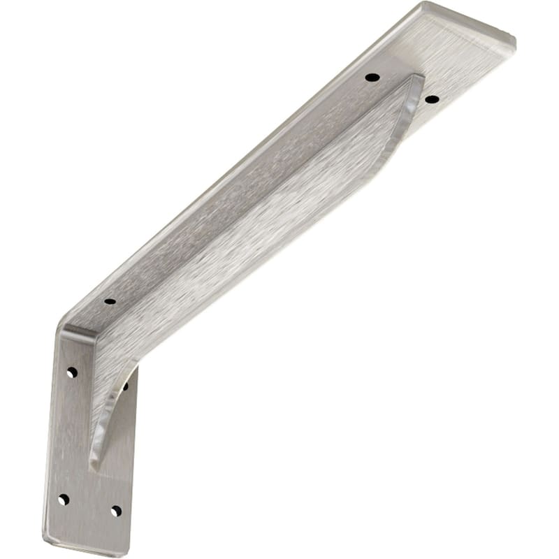 2"W x 14"D x 5 1/4"H Embrey Steel Bracket - Stainless Steel