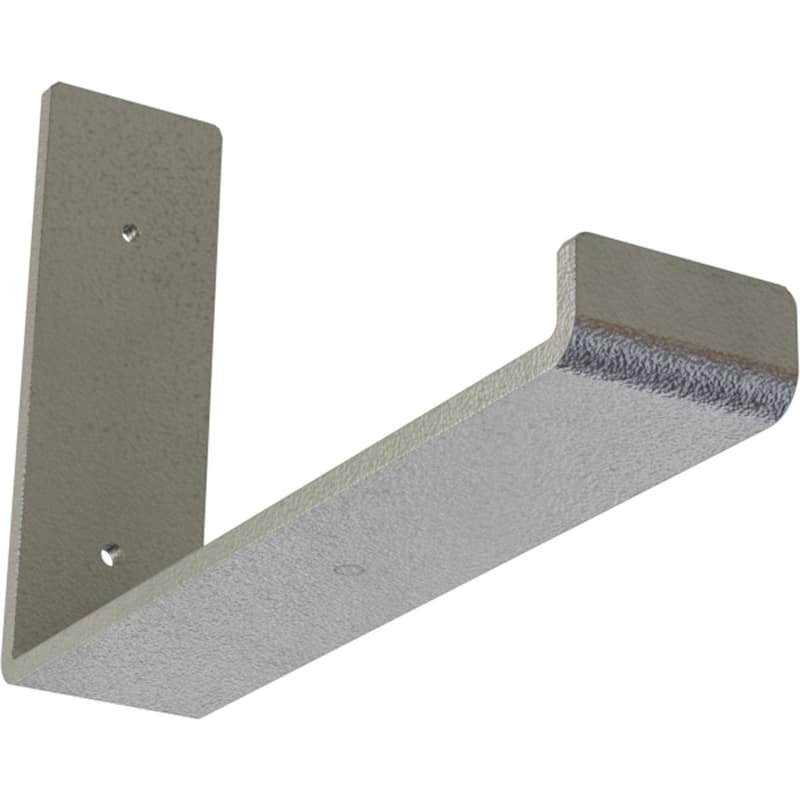 2"W x 10"D x 6 1/2"H Steel Hanging Shelf Bracket