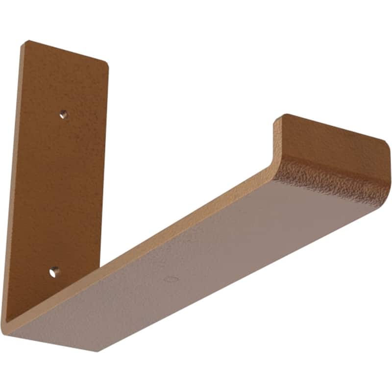 2"W x 10"D x 6 1/2"H Steel Hanging Shelf Bracket