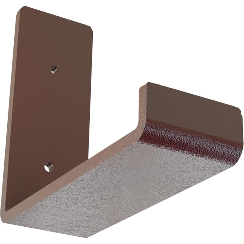2"W x 6"D x 5 1/2"H Steel Hanging Shelf Bracket