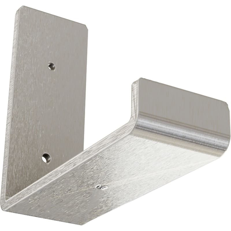 2"W x 6"D x 5 1/2"H Steel Hanging Shelf Bracket - Stainless Steel