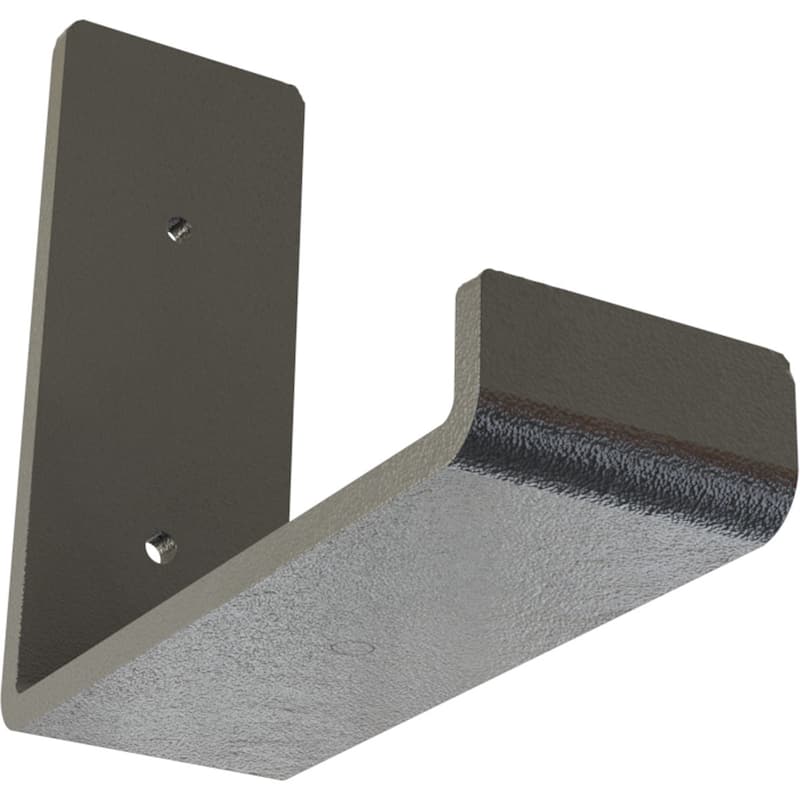 2"W x 6"D x 5 1/2"H Steel Hanging Shelf Bracket