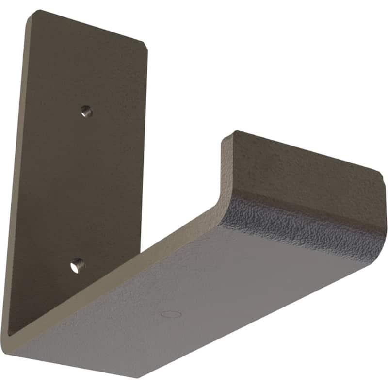 2"W x 6"D x 5 1/2"H Steel Hanging Shelf Bracket