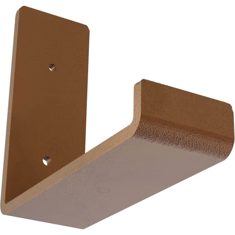 2"W x 6"D x 5 1/2"H Steel Hanging Shelf Bracket