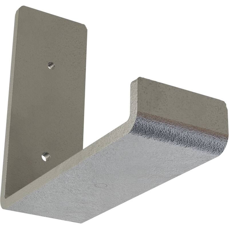 2"W x 6"D x 5 1/2"H Steel Hanging Shelf Bracket