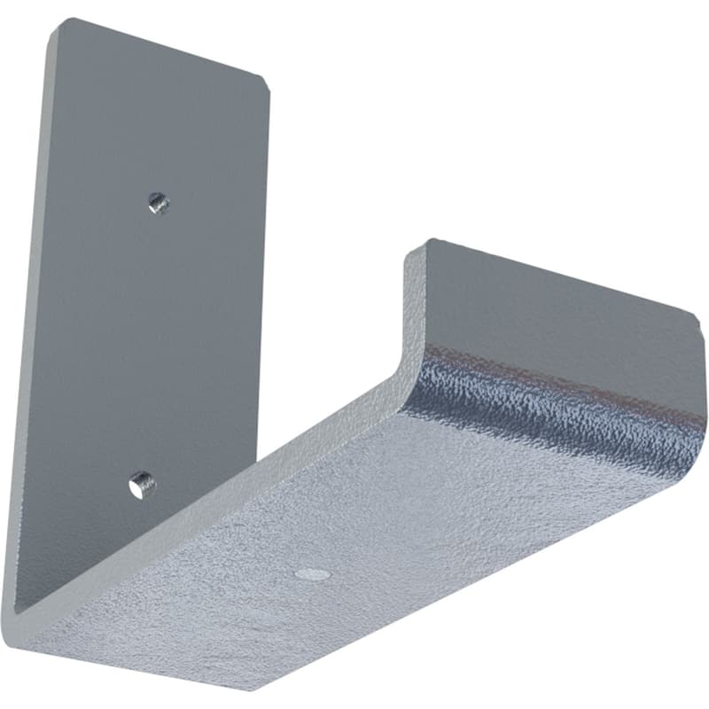 2"W x 6"D x 5 1/2"H Steel Hanging Shelf Bracket