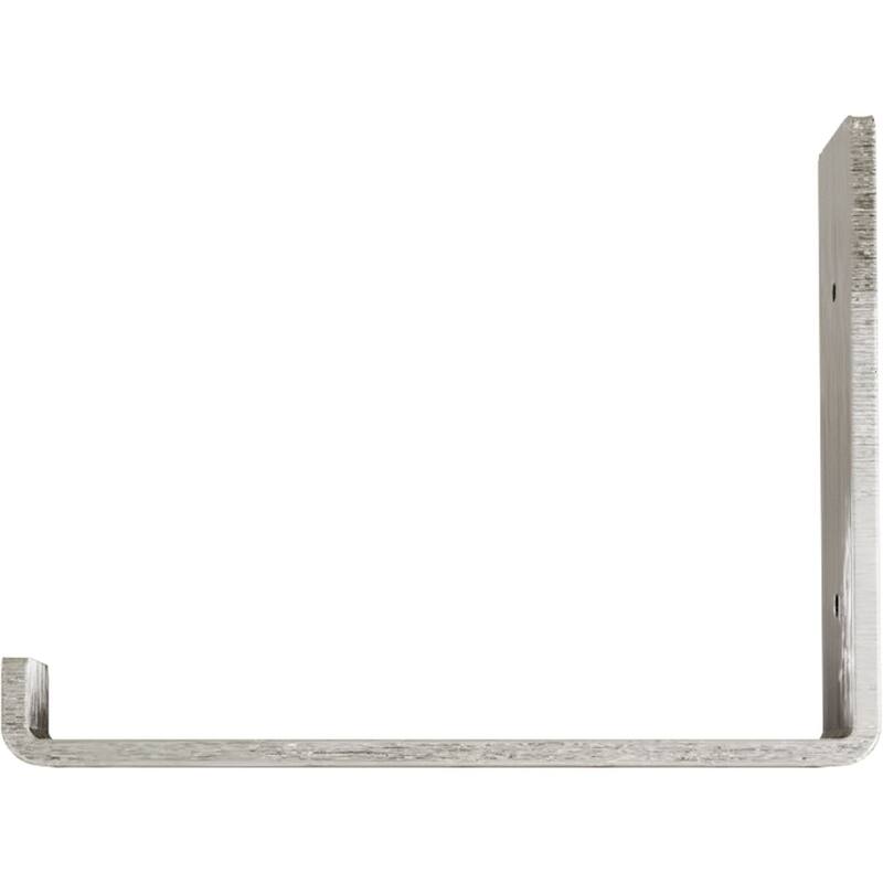 2"W x 8"D x 6"H Steel Hanging Shelf Bracket