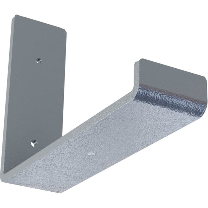 2"W x 8"D x 6"H Steel Hanging Shelf Bracket