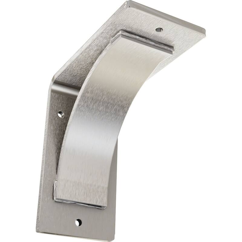3"W x 6"D x 6"H Morris Steel Bracket - Stainless Steel