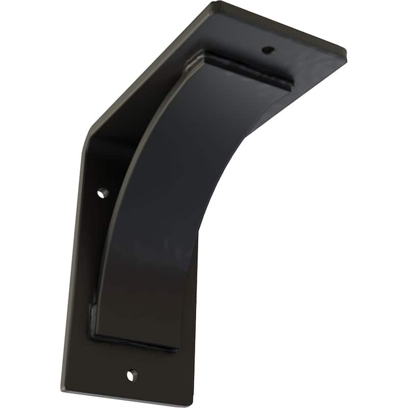 3"W x 6"D x 6"H Morris Steel Bracket - Powder Coated Black