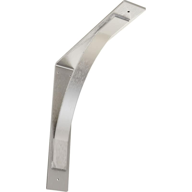 3"W x 18"D x 18"H Morris Steel Bracket - Stainless Steel