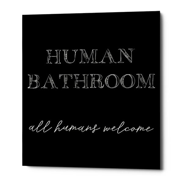 Epic Graffiti 'Human Bathroom IV' by Jarman Fagalde Giclee Canvas Wall ...