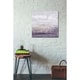 preview thumbnail 4 of 3, Silver Orchid 'Amethyst Glitter I' by Jennifer Goldberger Giclee Canvas Wall Art