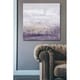 preview thumbnail 5 of 3, Silver Orchid 'Amethyst Glitter I' by Jennifer Goldberger Giclee Canvas Wall Art