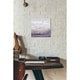 preview thumbnail 2 of 3, Silver Orchid 'Amethyst Glitter I' by Jennifer Goldberger Giclee Canvas Wall Art