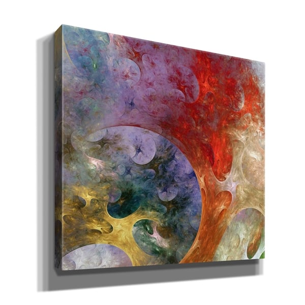 Epic Graffiti 'Lunar Tiles II' by James Burghardt Giclee Canvas Wall ...