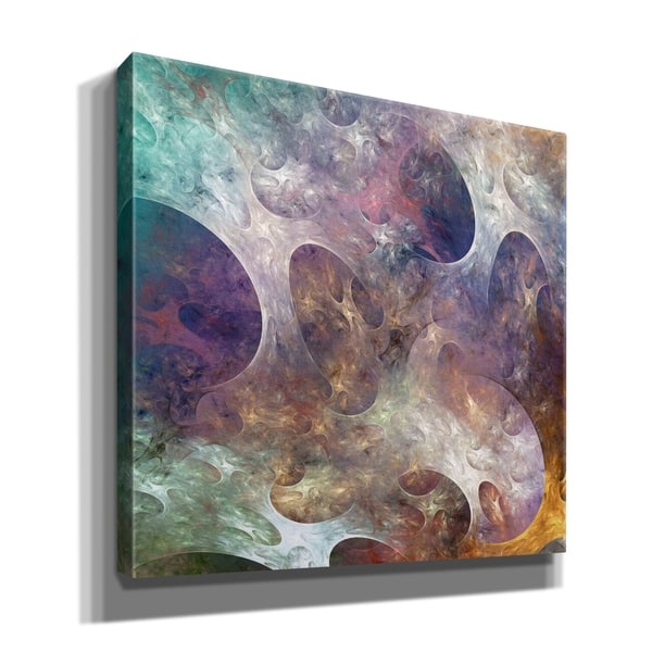 Epic Graffiti 'Lunar Tiles IV' by James Burghardt Giclee Canvas Wall ...