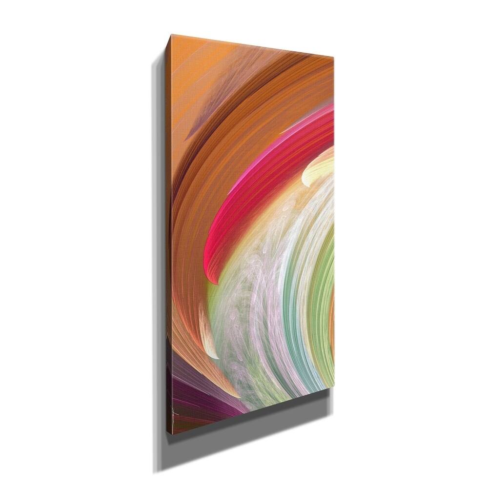 Epic Graffiti 'Wind Waves II' by James Burghardt Giclee Canvas Wall Art ...