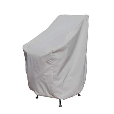 SimplyShade Outdoor Protective Cover for Stack Of Chairs or Bar Stools