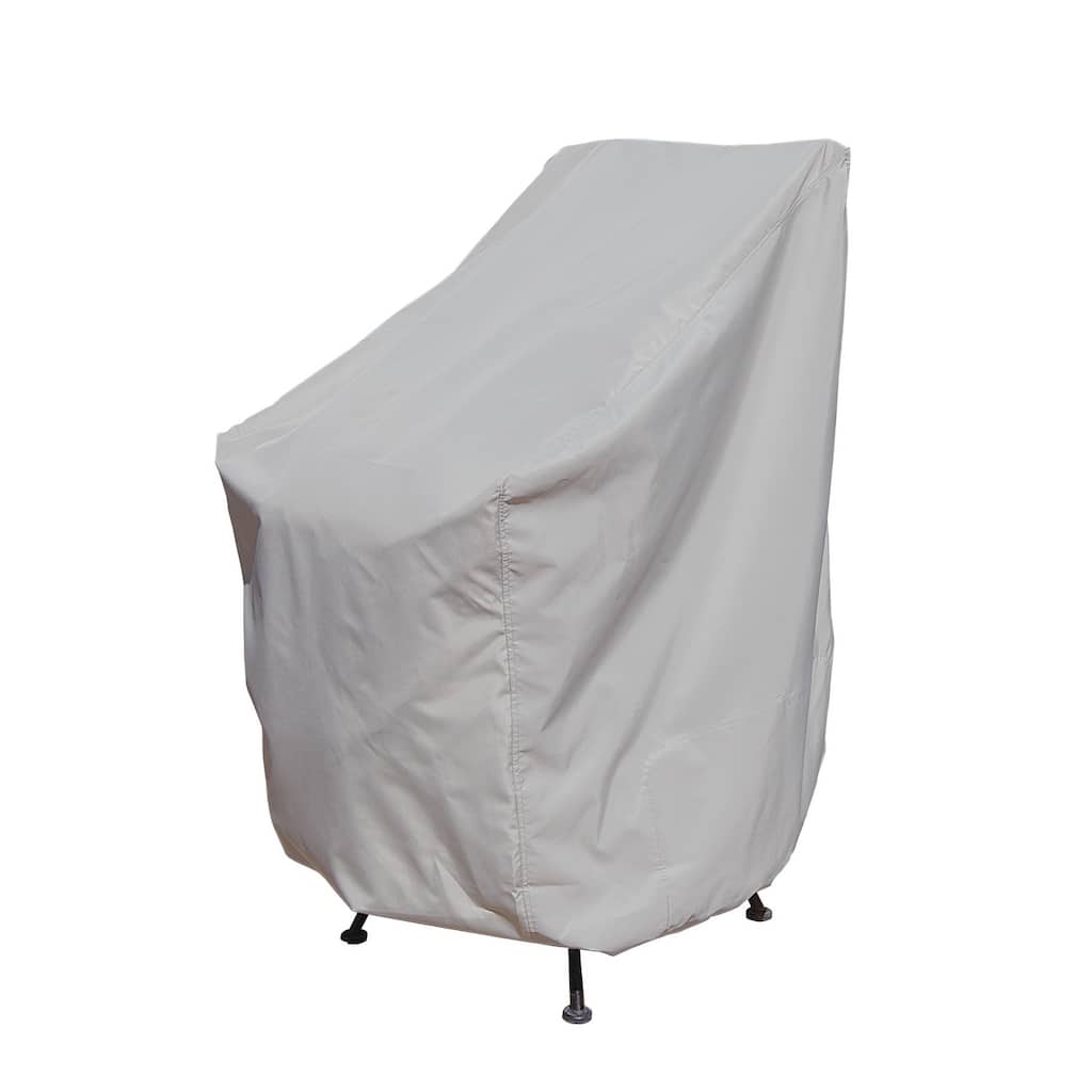 SimplyShade Outdoor Protective Cover for Stack Of Chairs or Bar Stools