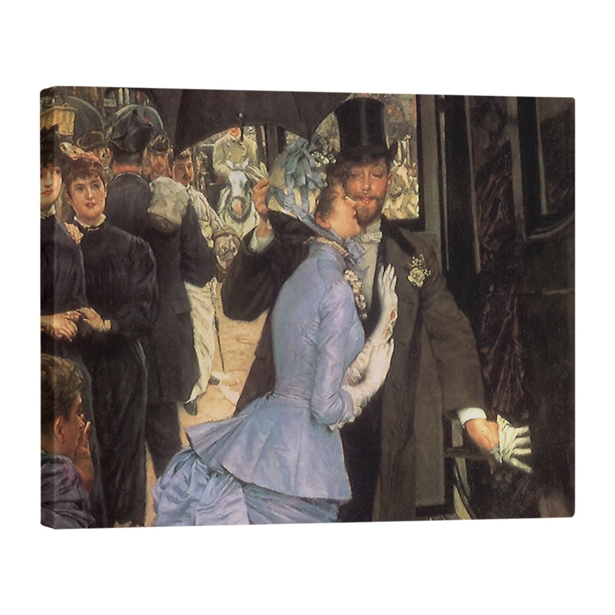 James Tissot The Bridesmaid Gallery Wrapped Canvas Bed Bath