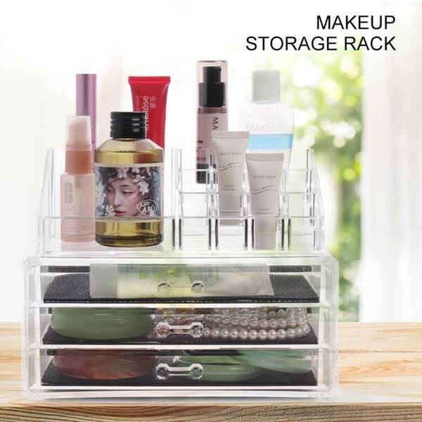 Shop Large Acrylic Box Cosmetics Stand Cosmetic Case Cosmetic