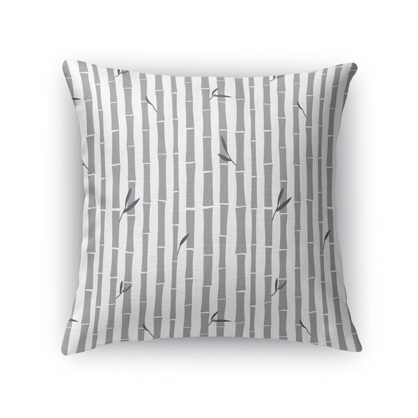 BAMBOO GREY Indoor|Outdoor Pillow By Kavka Designs