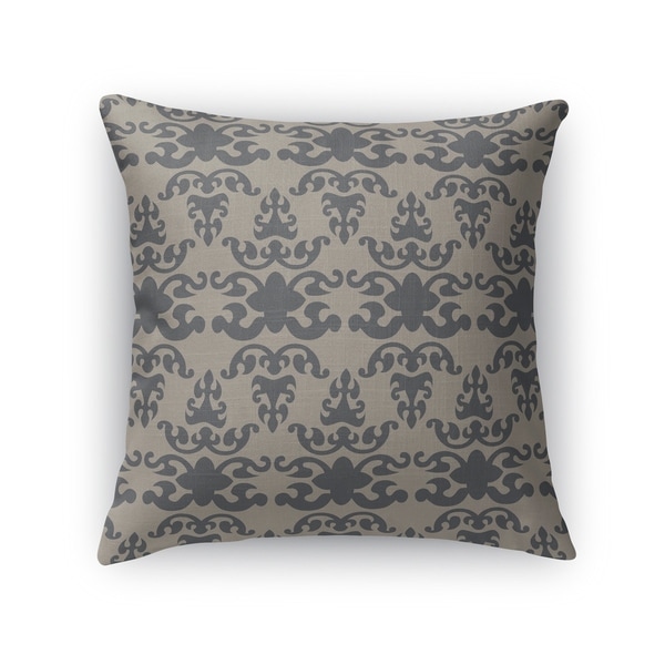WAT CHARCOAL Indoor|Outdoor Pillow By Kavka Designs
