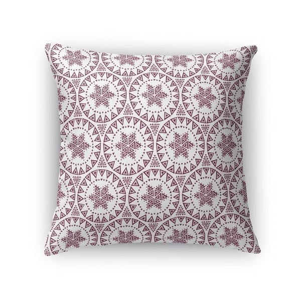 FREE SPIRIT WINE Indoor|Outdoor Pillow By Kavka Designs