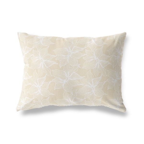 POSEIDON BONE Lumbar Pillow By Kavka Designs
