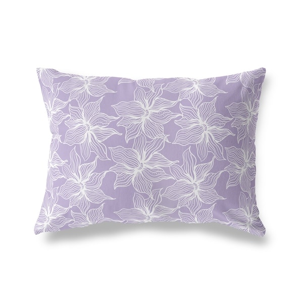 POSEIDON PURPLE Lumbar Pillow By Kavka Designs