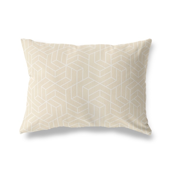 TITAN OATMEAL Lumbar Pillow By Kavka Designs