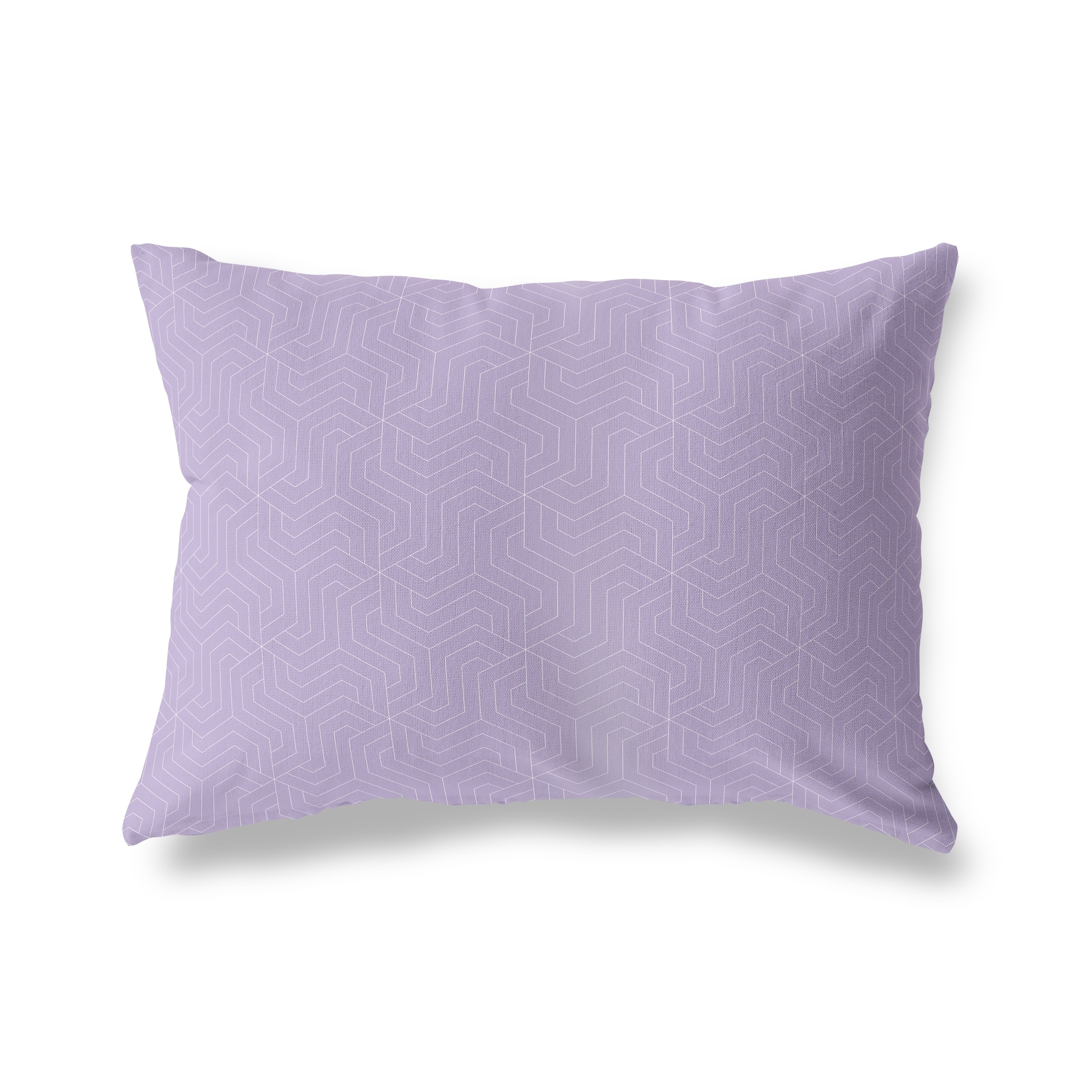 ZEUS PURPLE Lumbar Pillow By Kava Designs - Bed Bath