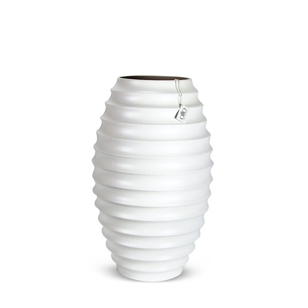 Stratus 24 Inch Ceramic Vase