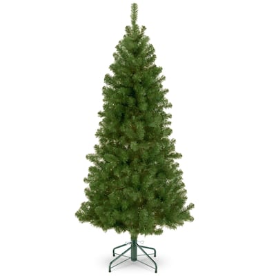 National Tree Company Canadian Grande Fir Tree, 7.5 feet - 7.5 Foot