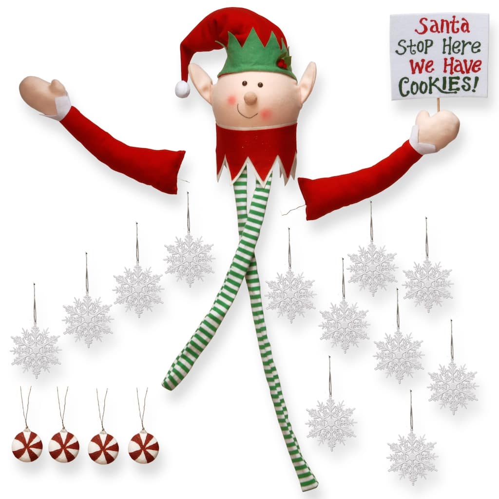 National Tree Company Santa's Elf Tree Dress Up Kit - 14 in