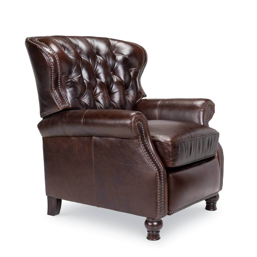 Opulence Home Cambridge Leather Recliner