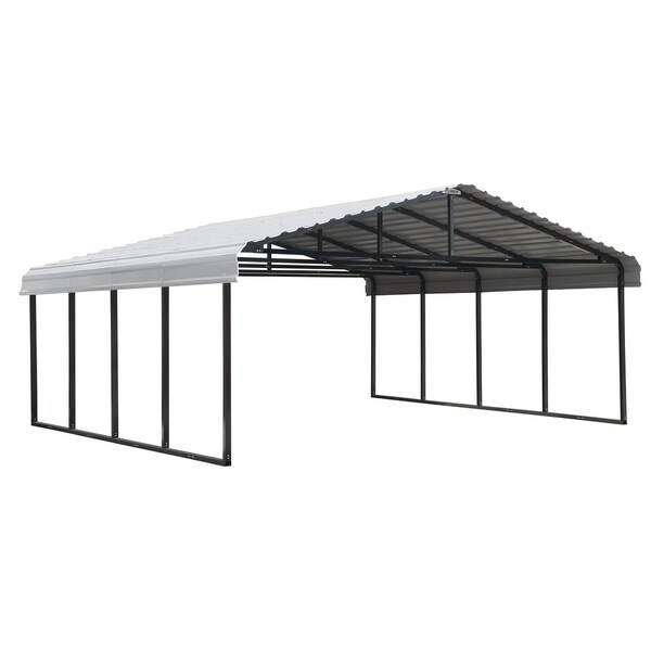 Arrow Carport - Eggshell