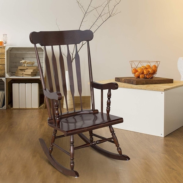 wooden rocking chair for nursery