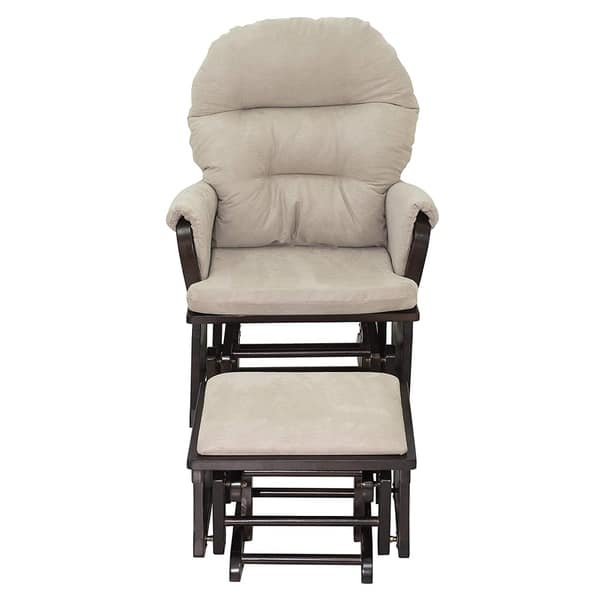 Homcom Nursery Glider Recliner Rocking Chair With Homcom Nursery Glider Recliner Rocking Chair With