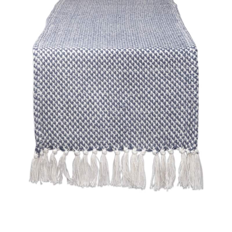 DII Braided Table Runner - 15x72 - Blue - Rustic