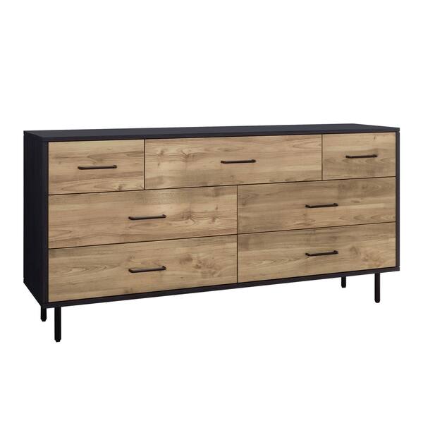 Shop Abbyson Fresco Mid Century Wood 7 Drawer Dresser Free