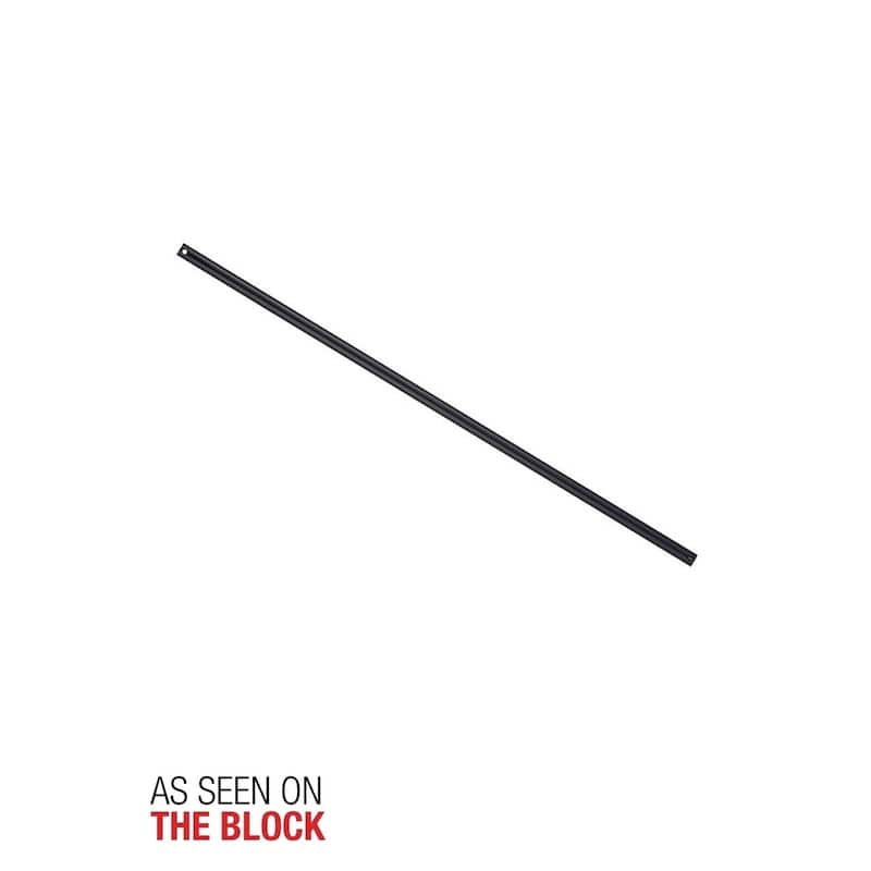 Lucci Air Steel Ceiling Fan Downrod - 24-inch - Black