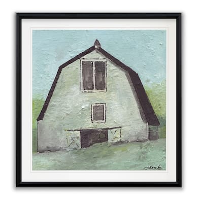 Barn V -Framed Giclee Print