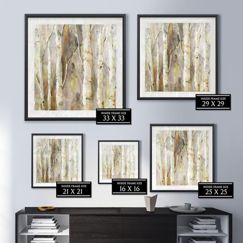 Quiet Morning I -Framed Giclee Print