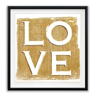 Love -Framed Giclee Print