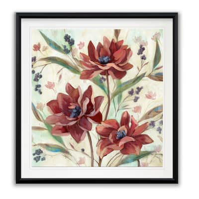 Flowers&Berries II -Framed Giclee Print