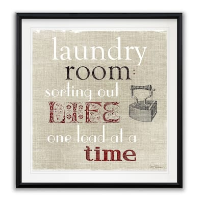 Laundry Room -Framed Giclee Print