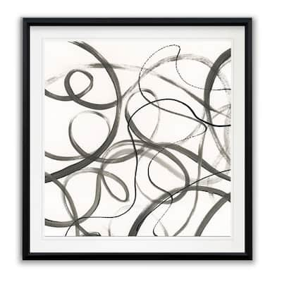 Dancing In The Wind I -Framed Giclee Print