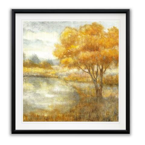Golden Landscapes -Framed Giclee Print